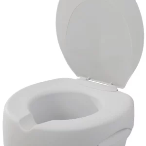 rehausseur de WC souple avec couvercle